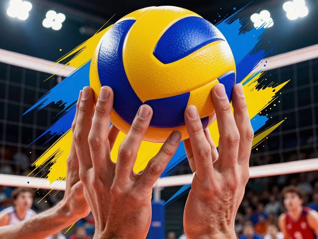 Первенство по волейболу.