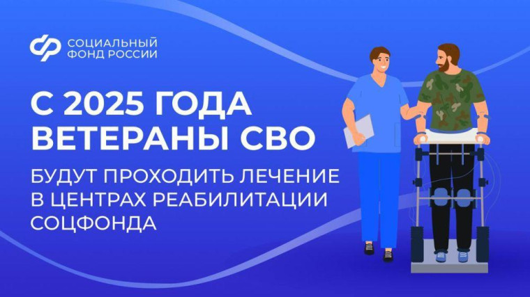 С 2025 года ветераны СВО будут проходить лечение в центре реабилитации Отделения Социального фонда по Кировской области.