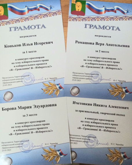 Конкурс кроссвордов «Я – Гражданин! Я – Избиратель!». Конкурс кроссвордов «Я – Гражданин! Я – Избиратель!».