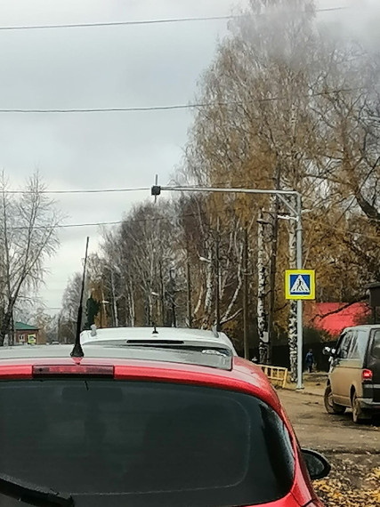 В райцентре установлен еще один сигнальный светофор.