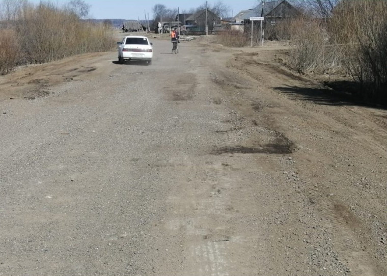 Проблемный участок  дороги около д. Илюши отремонтируют в этом  году.