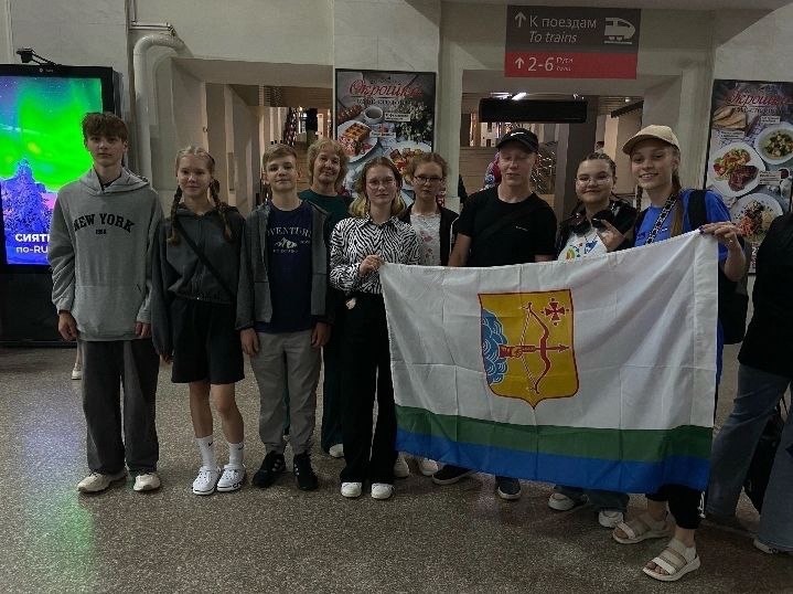 Гординские ребята в «Артеке».