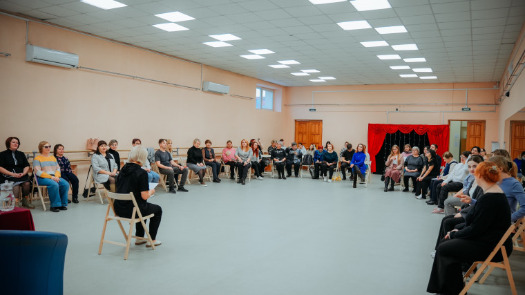 В ОДНТ прошла творческая лаборатория для руководителей театральных коллективов.