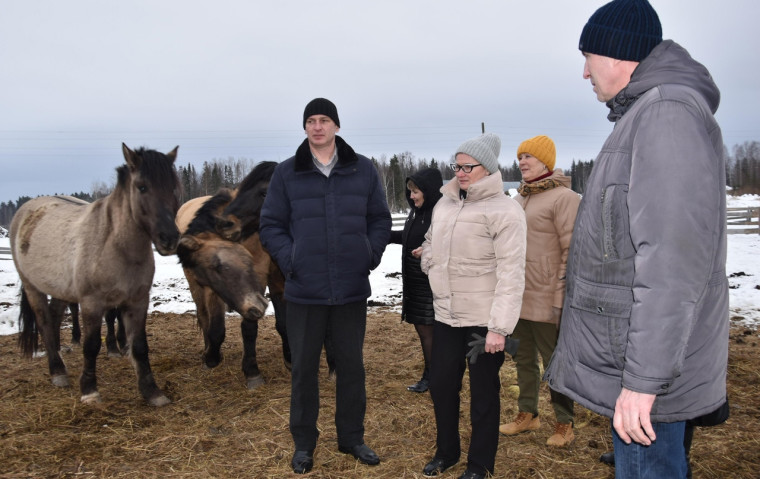 "Прикамье" и агрофирма "Гордино" принимали гостей.